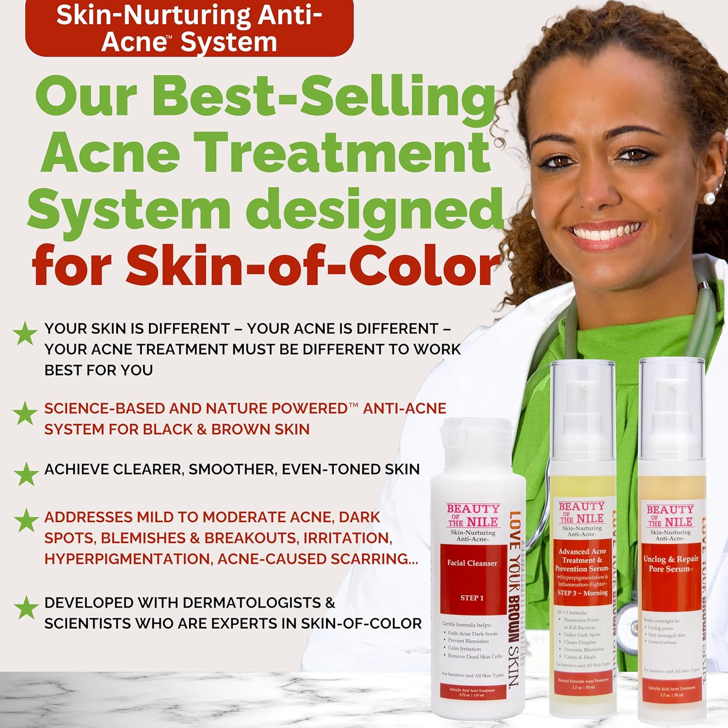 Oily Skin Salicylic Acid Facial Cleanser and Acne Fighter, 3.72 Oz Size - Image 3