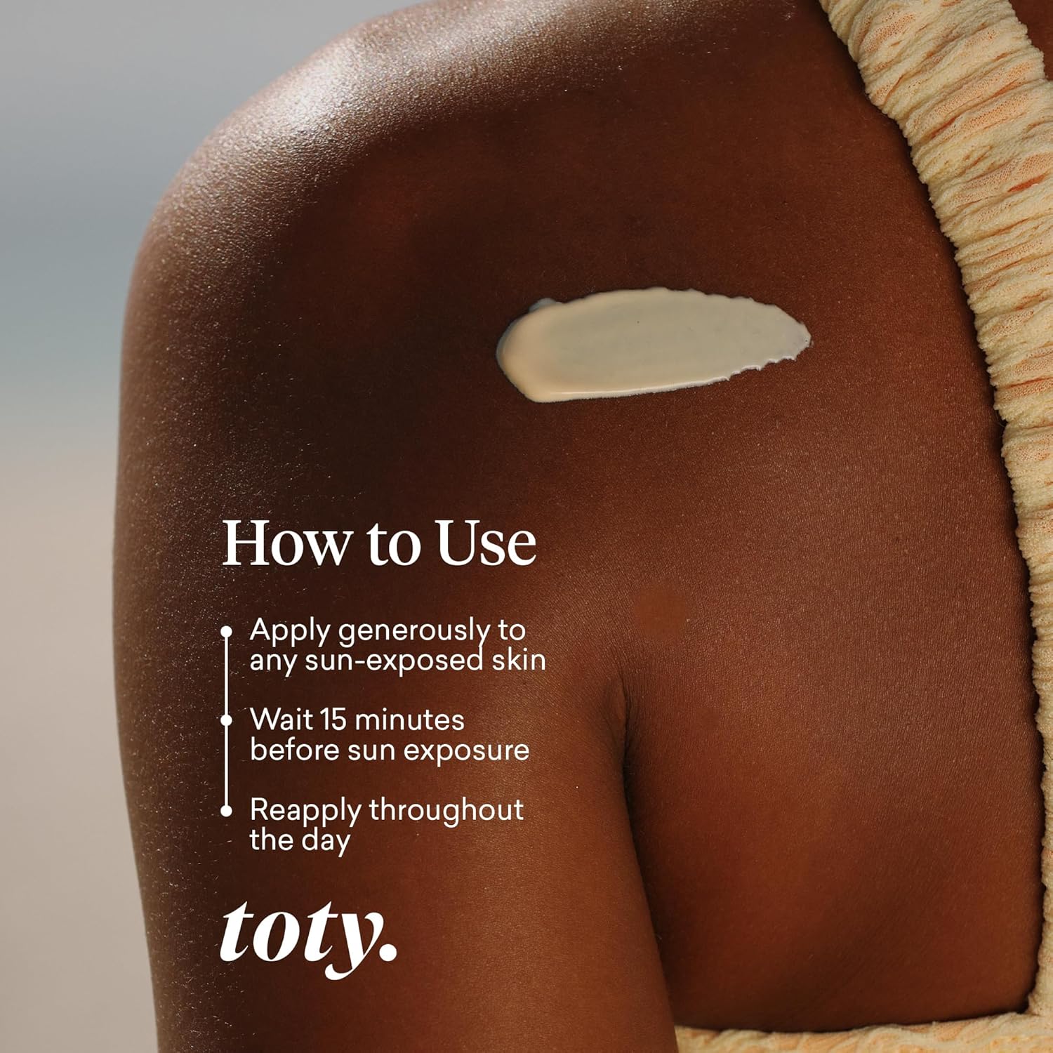 Toty by Sofia Vergara - Solaria Body SPF 50 Refreshing Antioxidant Sunscreen - UVA/UVB Protection - Weightless Body SPF for All Skin Types - Water & Sweat Resistant - 5.07 fl oz - Image 3
