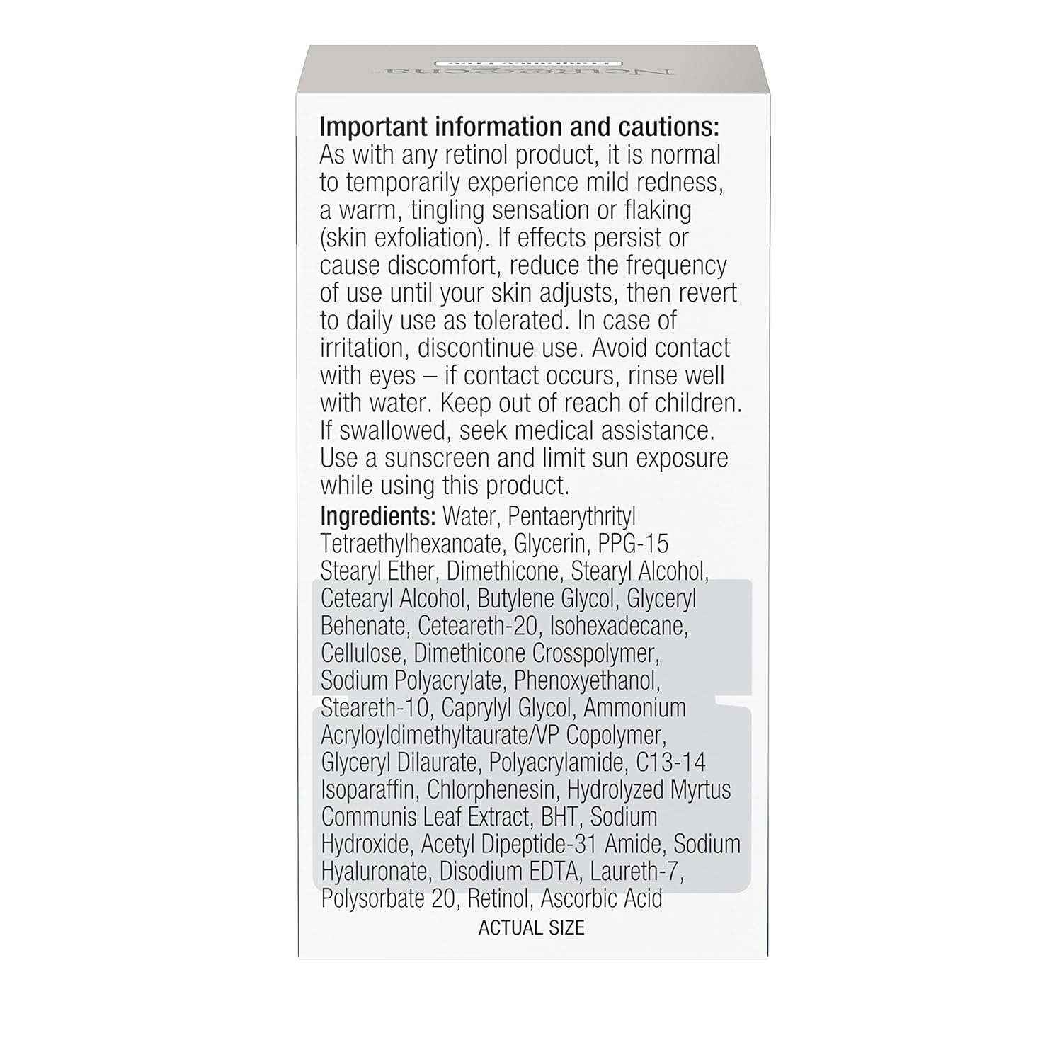 Neutrogena Rapid Wrinkle Repair Retinol Pro+ Anti-Wrinkle Eye Cream, Targeted Eye Cream for Wrinkles & Dark Circles, Formulated without Fragrance, Dyes, Phthalates, and Parabens, 0.5 oz - Image 10