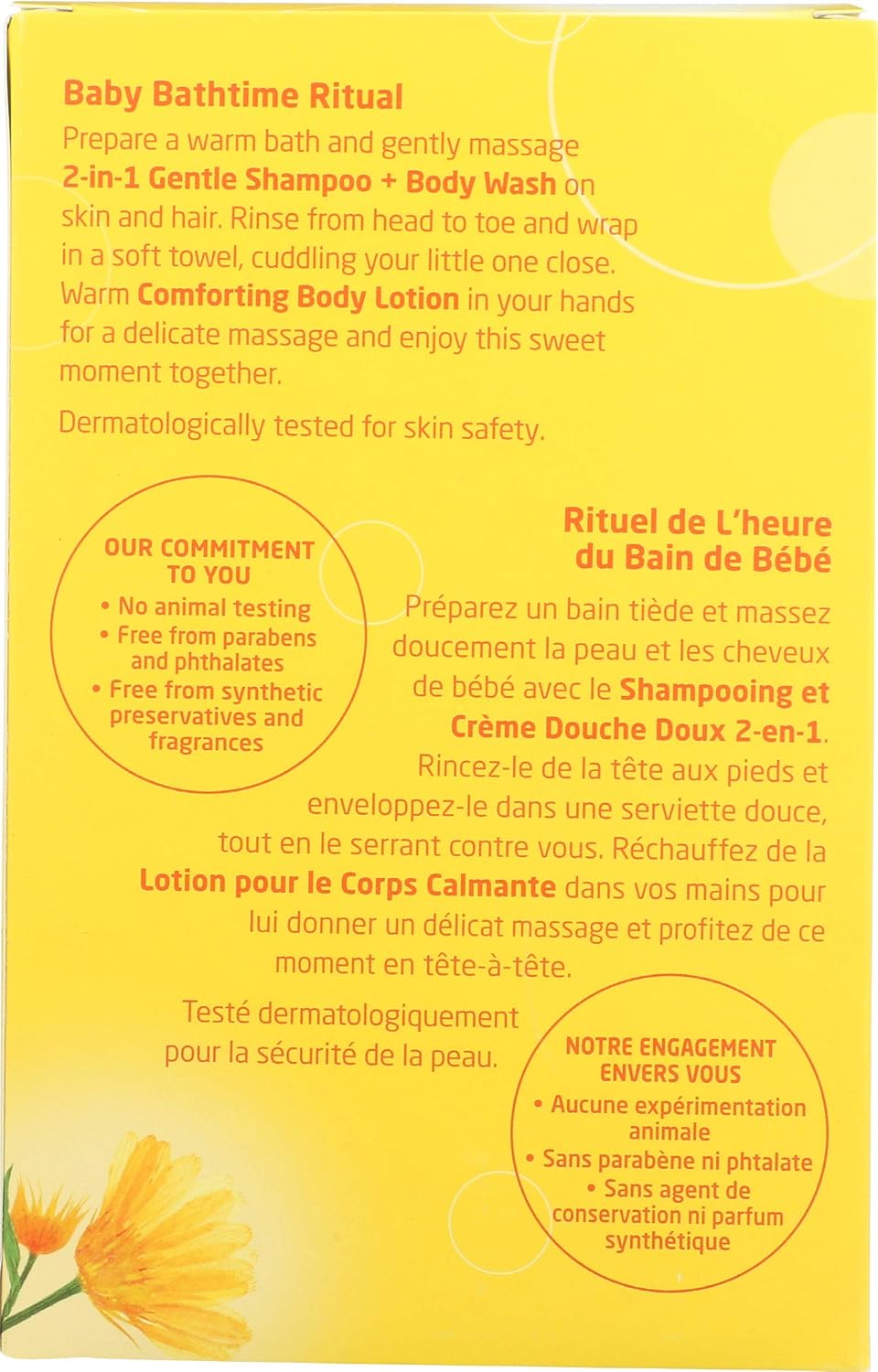 Weleda Baby Calendula Body Lotion and Shampoo-Body Wash Bundle, 6.8 Fluid Ounce (Pack of 2), Plant Rich Baby Care with Calendula and Sweet Almond Oil - Image 2