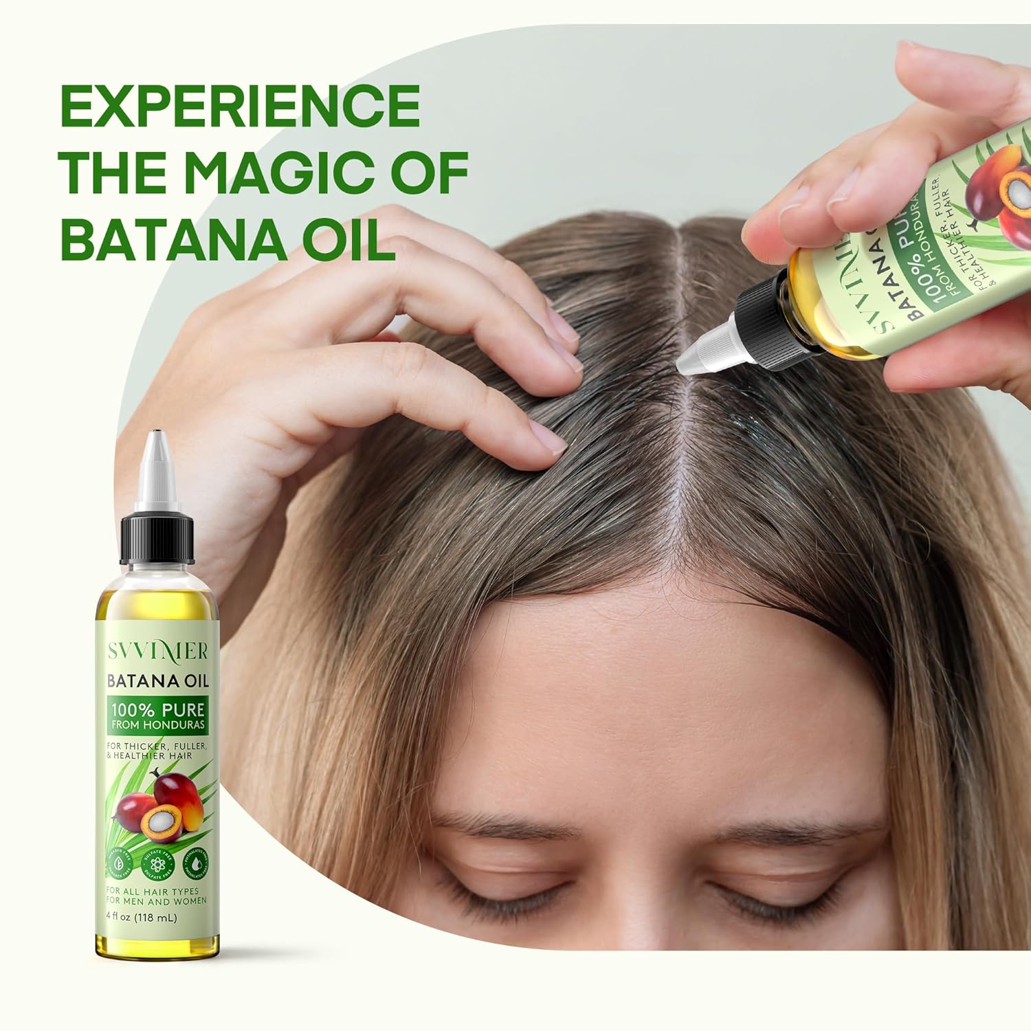 Pure Raw Batana Oil for Hair Growth 4 Fl Oz - Dr Sebi Organic & Natural Honduras Formula - Image 6