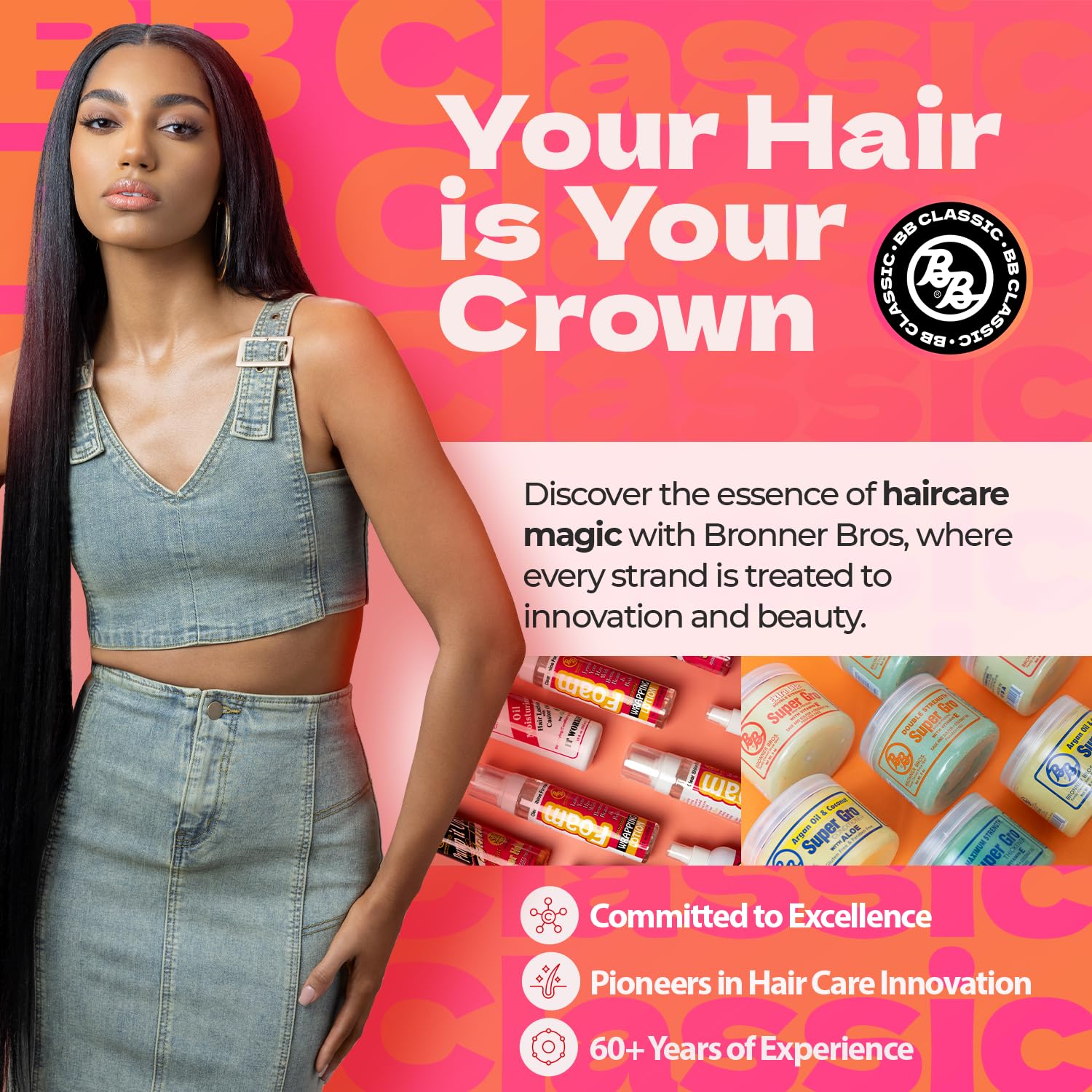 Bronner Bros 6 oz Argan Coconut Super Gro Hair Gel Dry Scalp Formula - Image 6