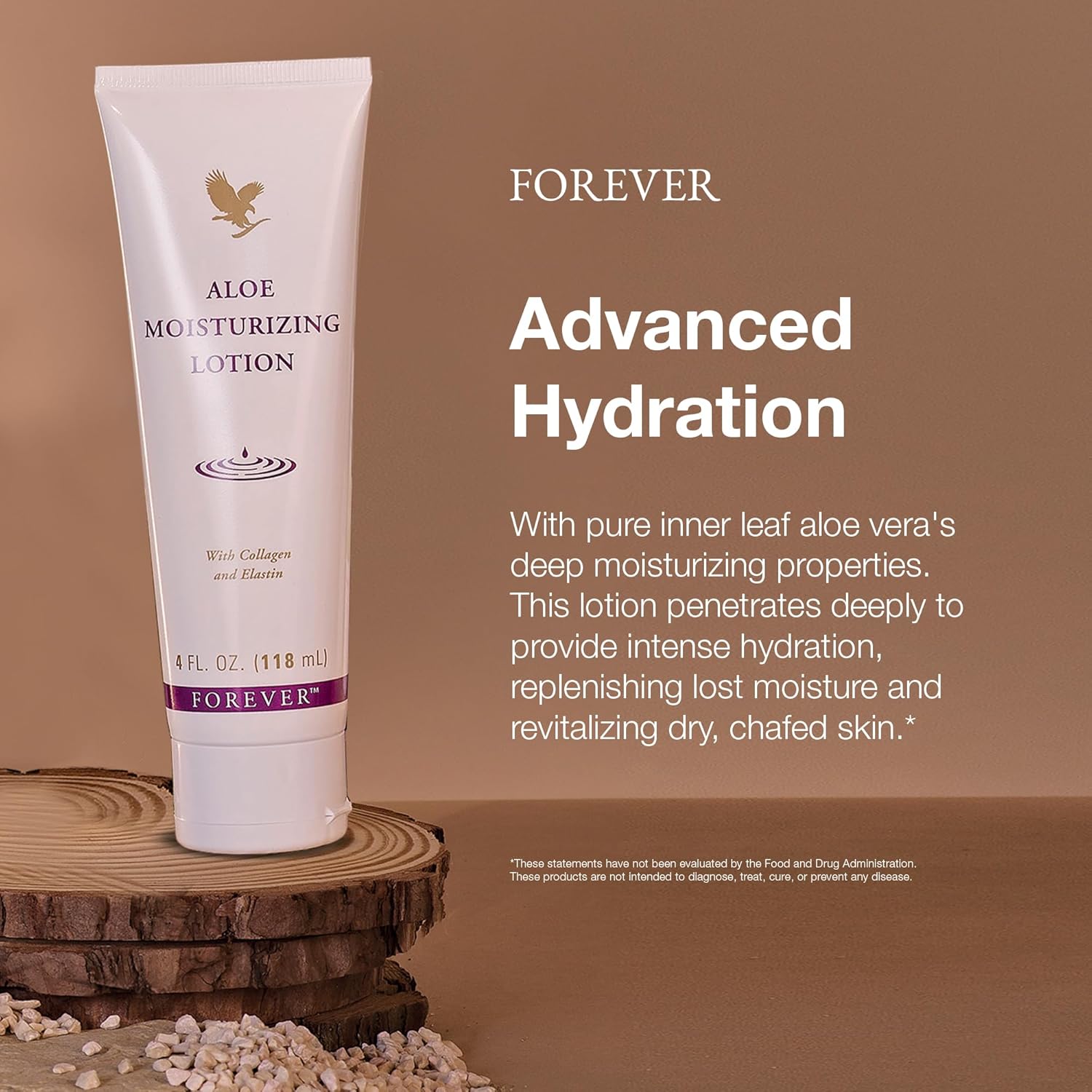 Forever Living Aloe Vera Moisturizing Lotion 4 fl oz with Collagen and Elastin - Image 3