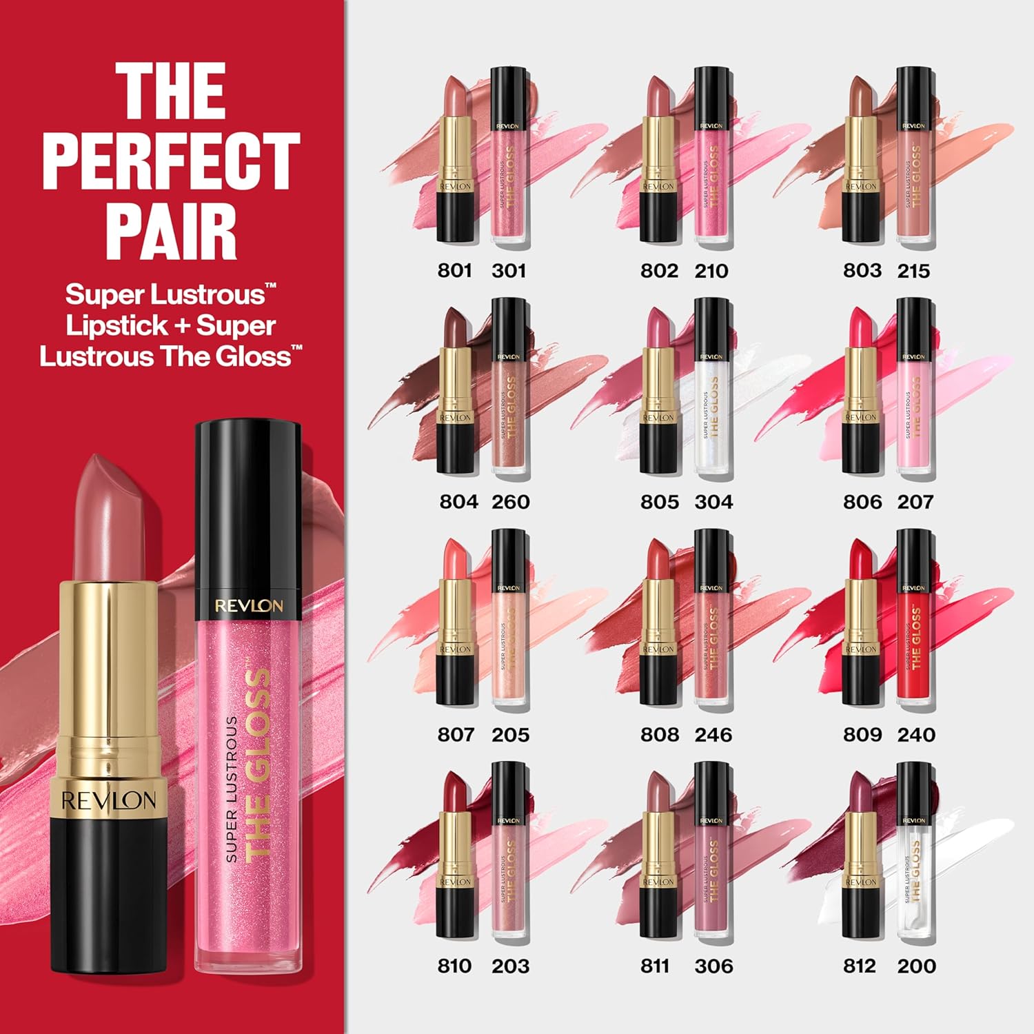 Revlon Super Lustrous Lip Gloss, Non-Sticky, Hydrating, High Shine Finish, 215 Super Natural, 0.13 oz - Image 10