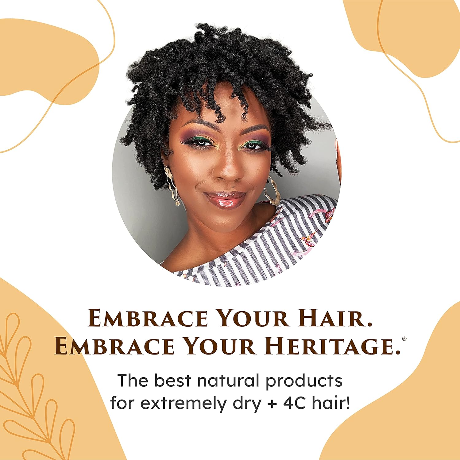 Qhemet Biologics Aethiopika Hydrate & Twist Butter - Frizz-Free Styling Butter Adds Flexible Definition to High & Low Porosity Hair - Smooth Edges, Soften & Flatten Locs, Twists & Braids (4.7 oz) - Image 7