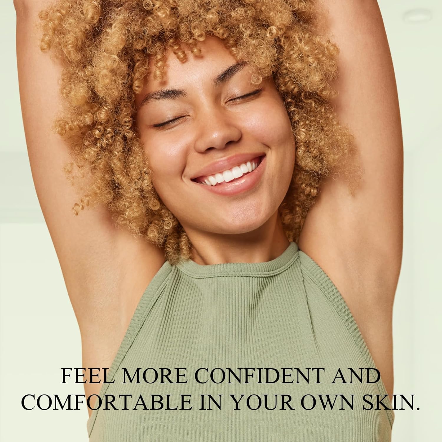Underarm Detox Scrub, Armpit Detox Green Tea, Mint and Tea Tree Body Deodorant, Natural Dark Armpit Remover for Odors Eliminating and Exfoliating, also for Whole Body & Sensitive Skin, Unisex 8.11 Oz - Image 8