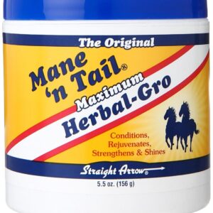 Mane 'n Tail Herbal Gro NATURAL CONDITIONER FOR HAIR & SCALP Pomade 5.5 Ounce