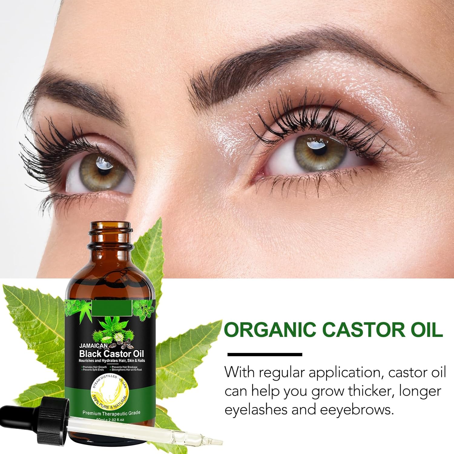 Jamaican Black Castor Oil 100% Pure Cold Pressed 4 oz Hair Skin Moisturizer - Image 7