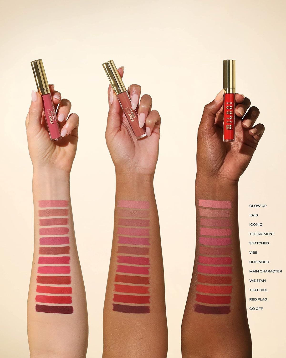 Milani Stay Put Longwear Liquid Lipstick - Smudge-Proof, Kiss-Proof, and Fade-Resistant Formula for All-Day Wear - Red Flag - Image 4