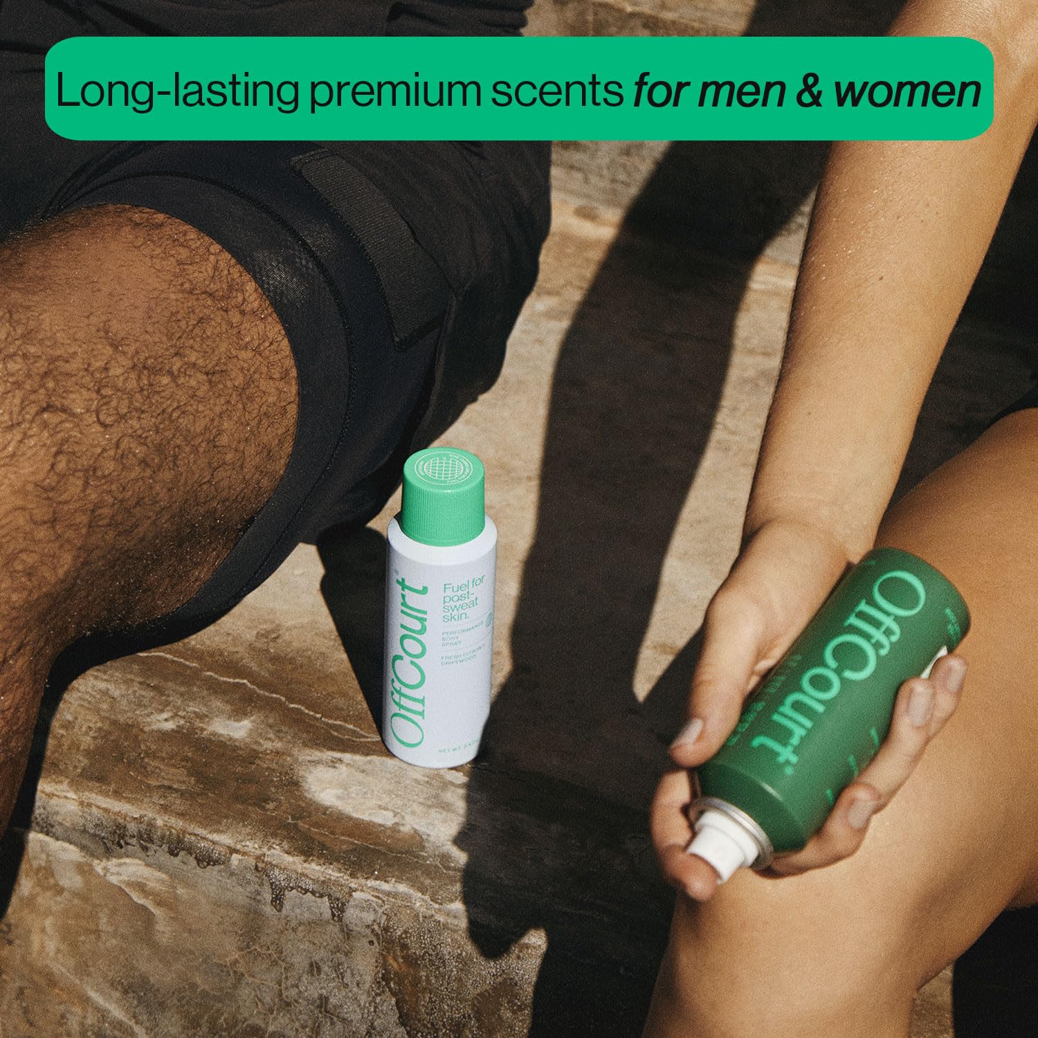 OffCourt Natural Deodorant Body Spray for Men & Women, Aluminum Free, 3.4 Oz, 3 Pack - Image 5