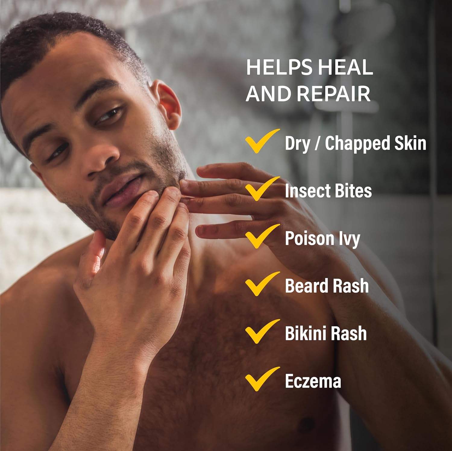 A+D Medicated Rash Ointment 1.5 oz– Relieves Rash & Skin Irritated Skin from Poison Ivy, Eczema, Beard Rash, Bikini Rash, Dry Skin, Chapped Skin, bug bites. Made with Colloidal Oatmeal - Image 8