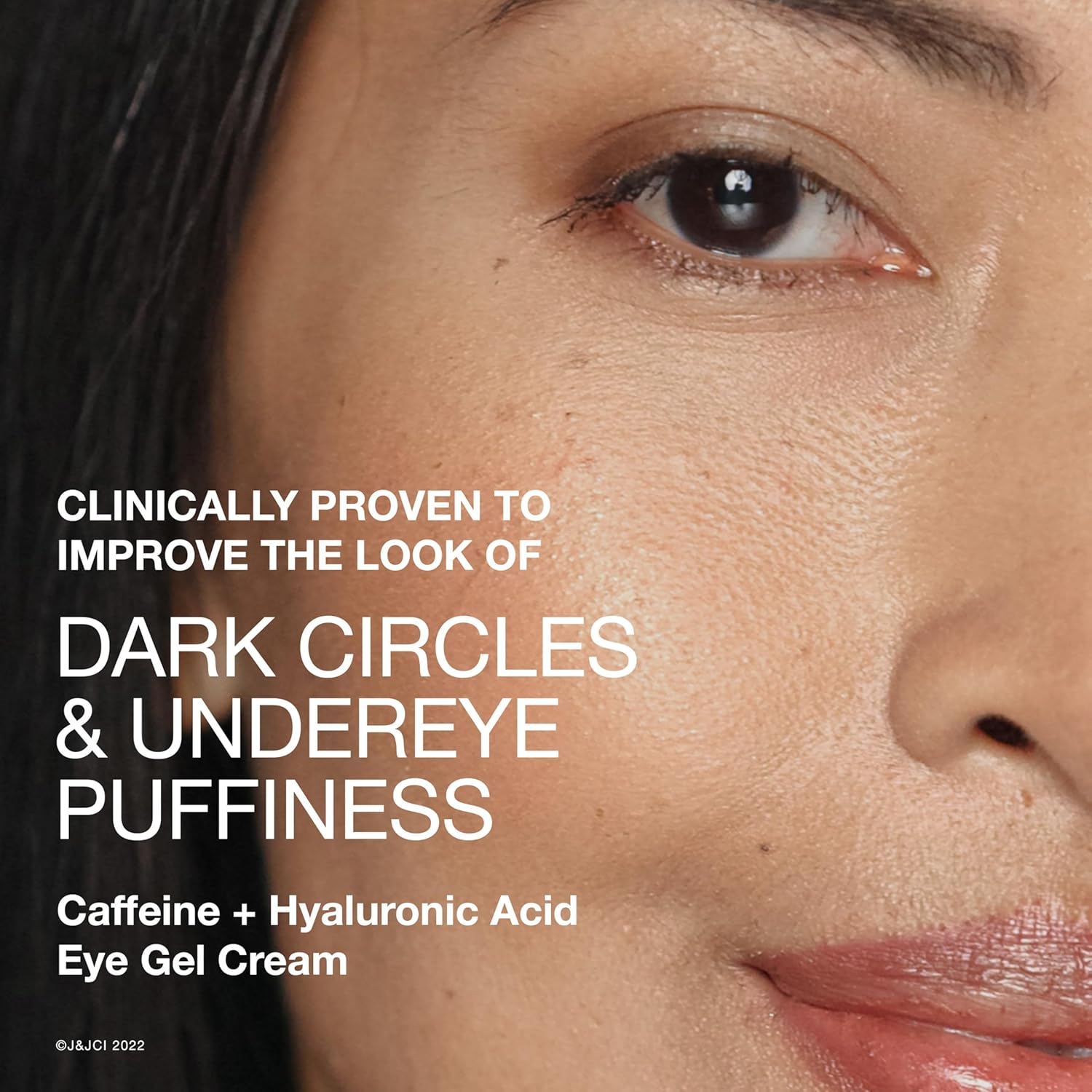 Neutrogena Hydro Boost + Eye Cream for Dark Circles & Puffiness, Under Eye Cream with Caffeine, Hyaluronic Acid and Peptides, Fragrance Free, 0.5 oz - Image 2