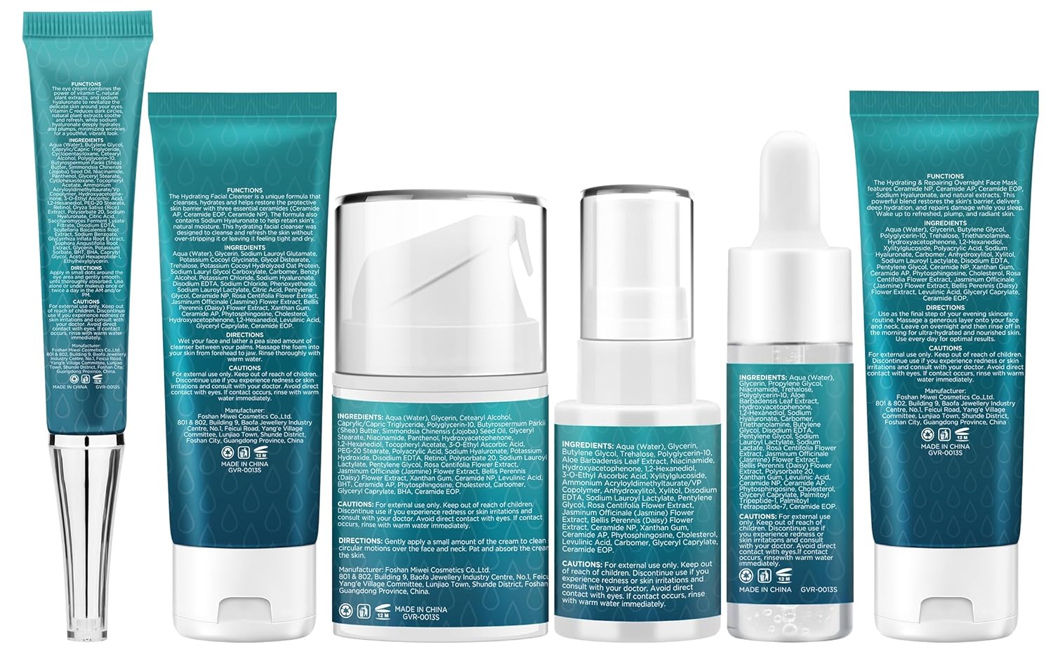 Teen and Women's Anti-Aging Hydrating Repair Skin Care Kit for All Skin Types - Image 8
