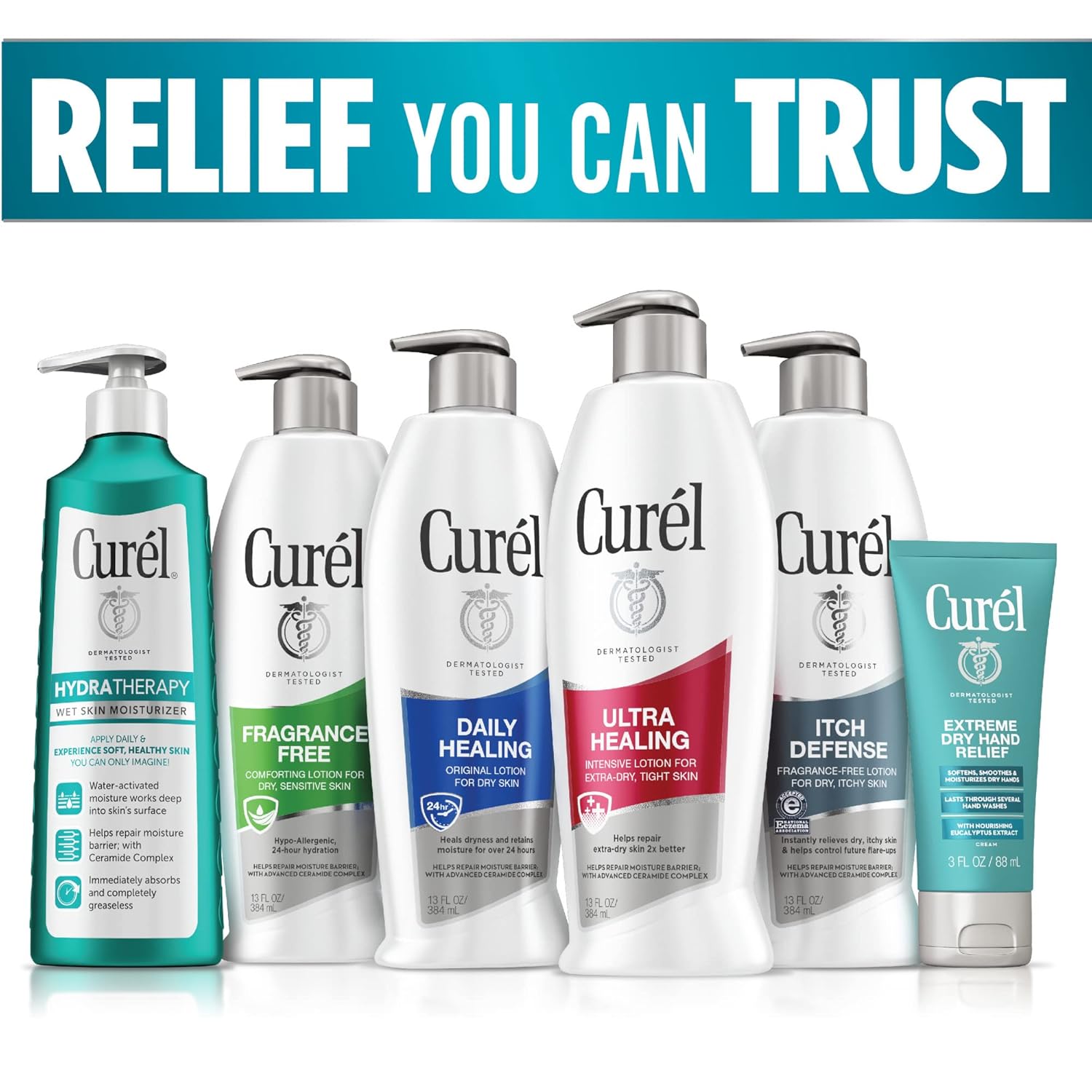 Curel Itch Defense Calming Daily Cleanser, Body Wash, Soap-free Formula, for Dry, Itchy Skin, with Hydrating Jojoba and Olive Oil, 10 Oz - Image 7