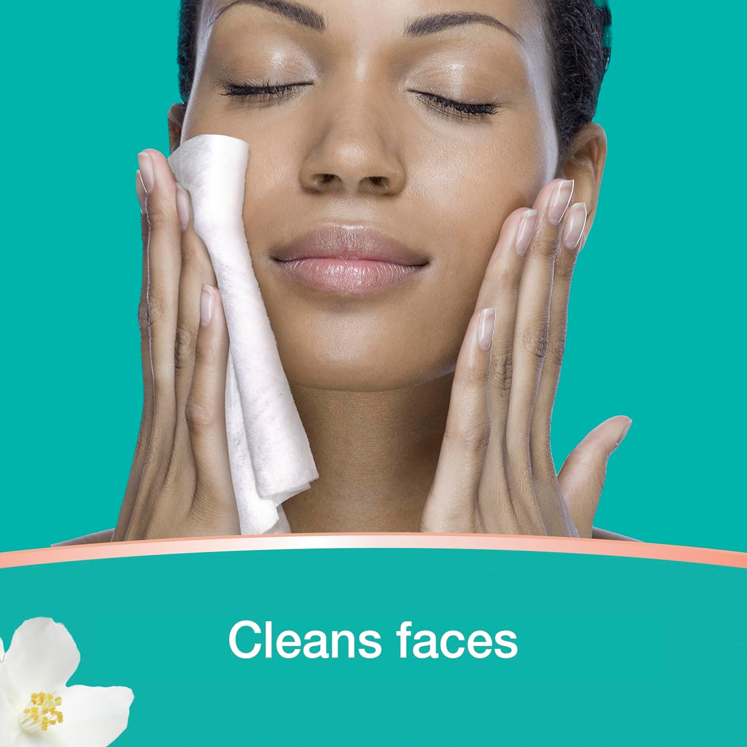 Pampers Cotton Blossom Scent Clean & Calm Baby Wipes 336 Count 6 Pop-Top Packs - Image 10