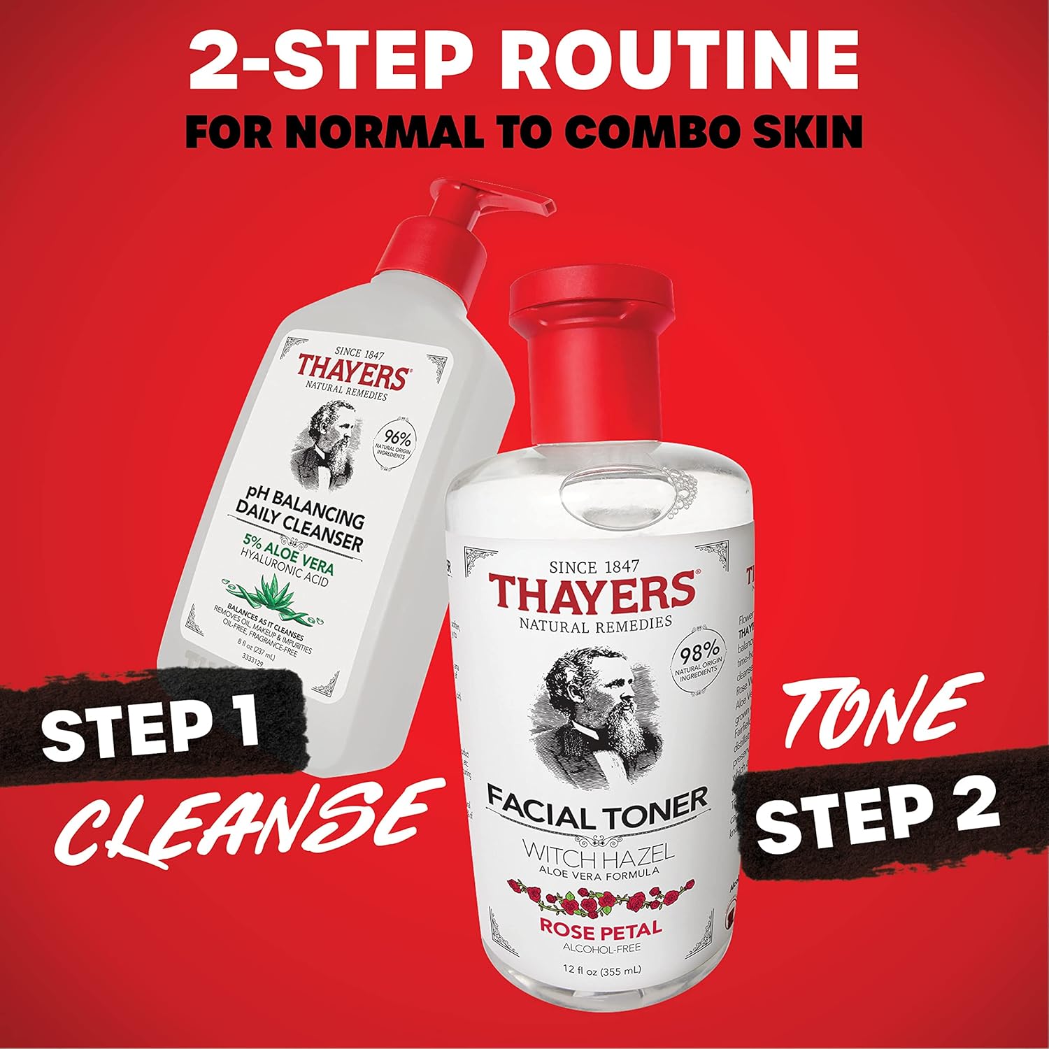 Thayers Aloe Vera pH Balancing Daily Cleanser, 8 oz, All Skin Types - Image 5