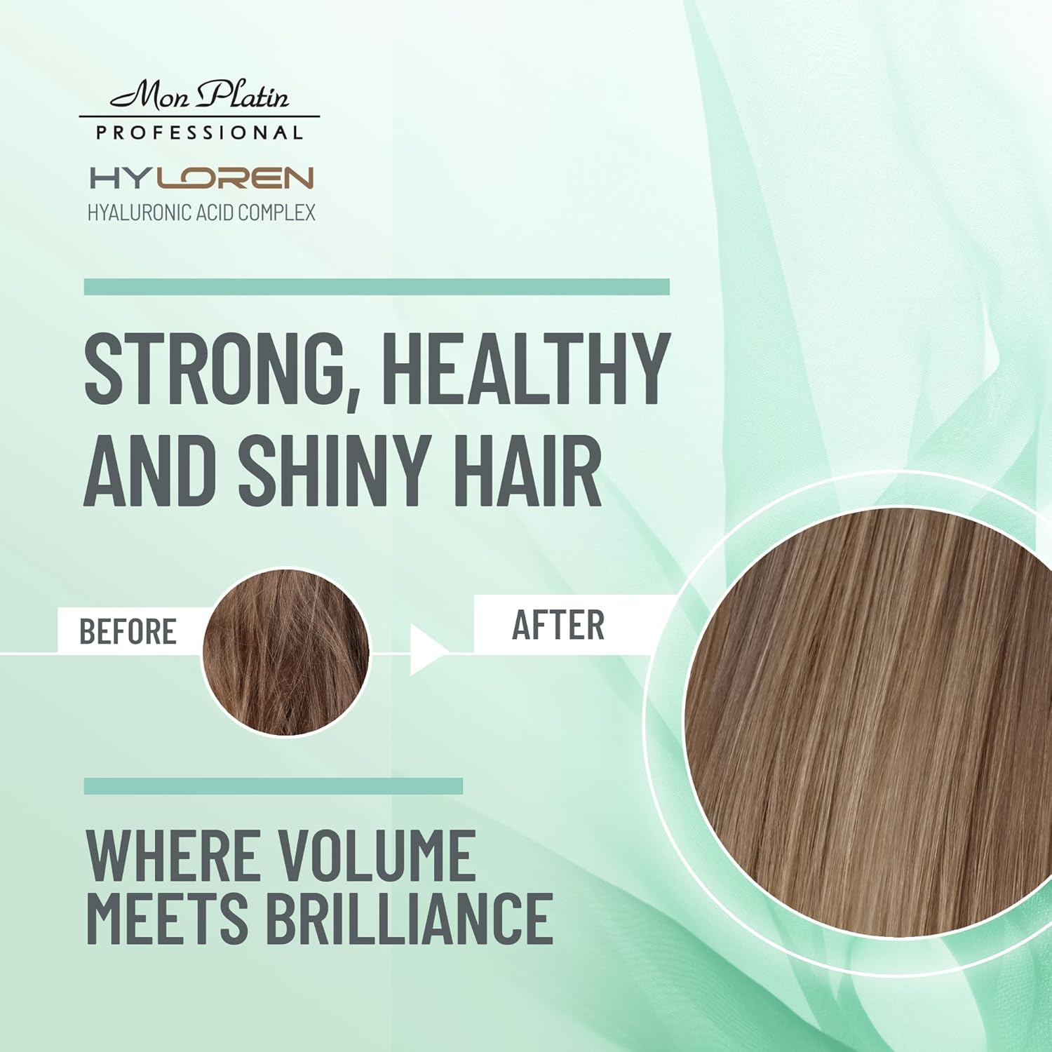 Mon Platin Black Caviar Volumizing Shampoo and 500ml Hair Mask for Fine Hair - Image 5