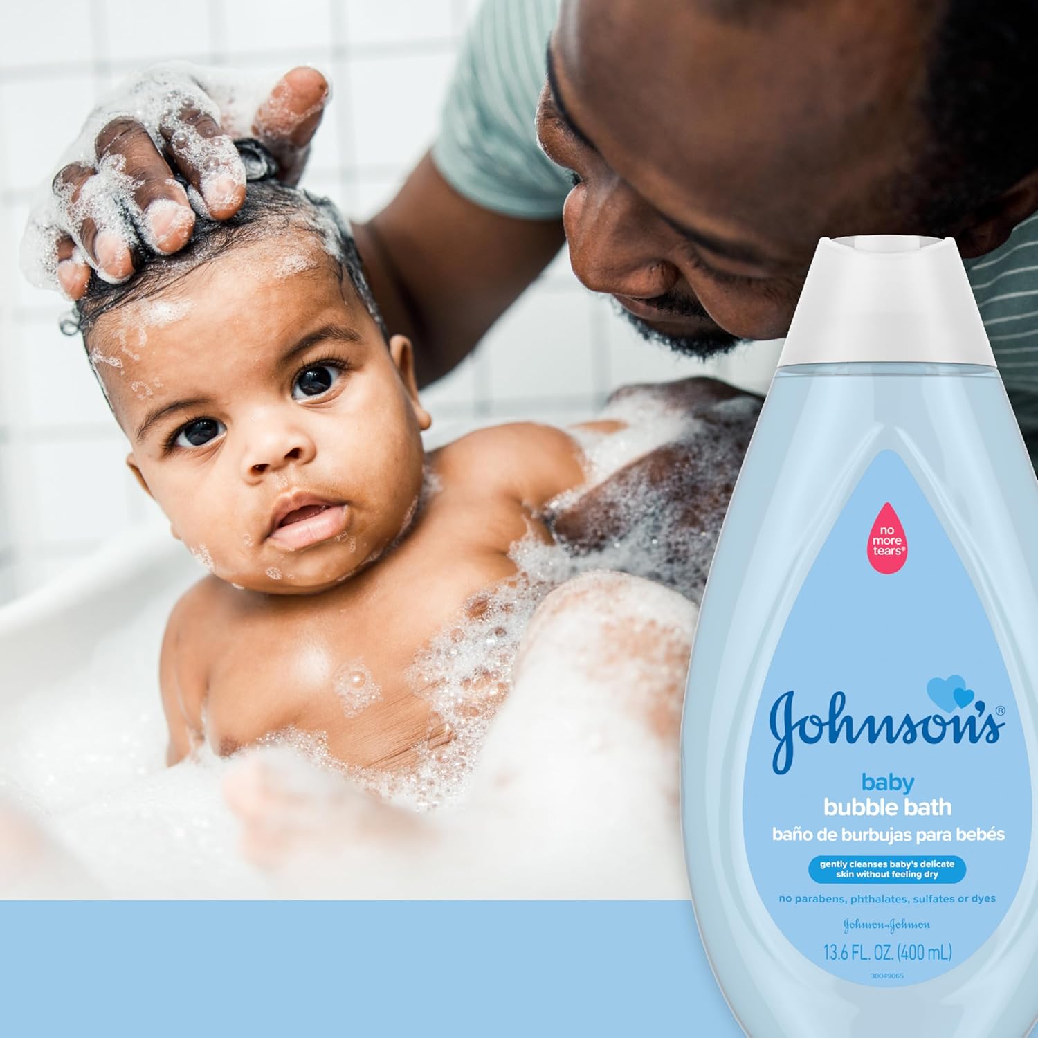 Gentle Hypoallergenic Paraben-Free Bubble Bath 13.6 Fl Oz for Baby Skin Care - Image 7