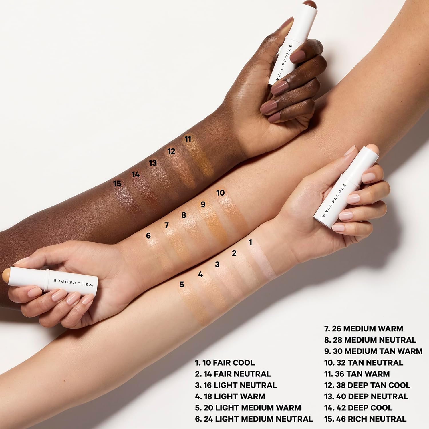 Well People Supernatural 16 Light Neutral Complexion Stick Foundation and Concealer - Image 3