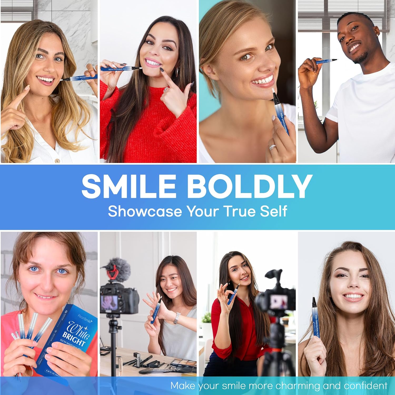 Teeth Whitening Gel – Set of 3 – Gentle, Pain-Free Formula for Sensitive Teeth – Easy, Mess-Free Application – Travel-Friendly & Enamel-Safe for a Brighter Smile - Image 9