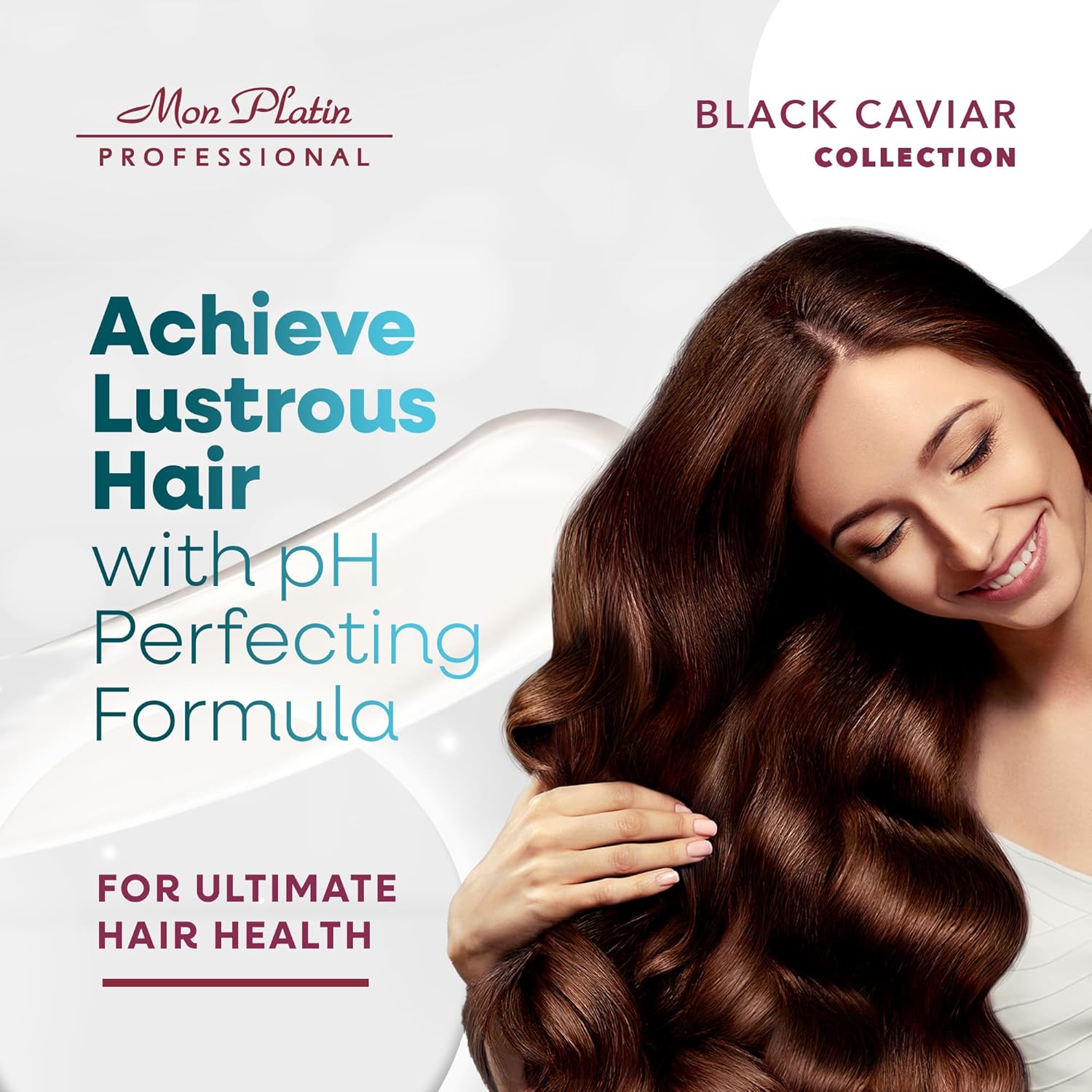 Mon Platin Black Caviar Volumizing Shampoo and 500ml Hair Mask for Fine Hair - Image 8