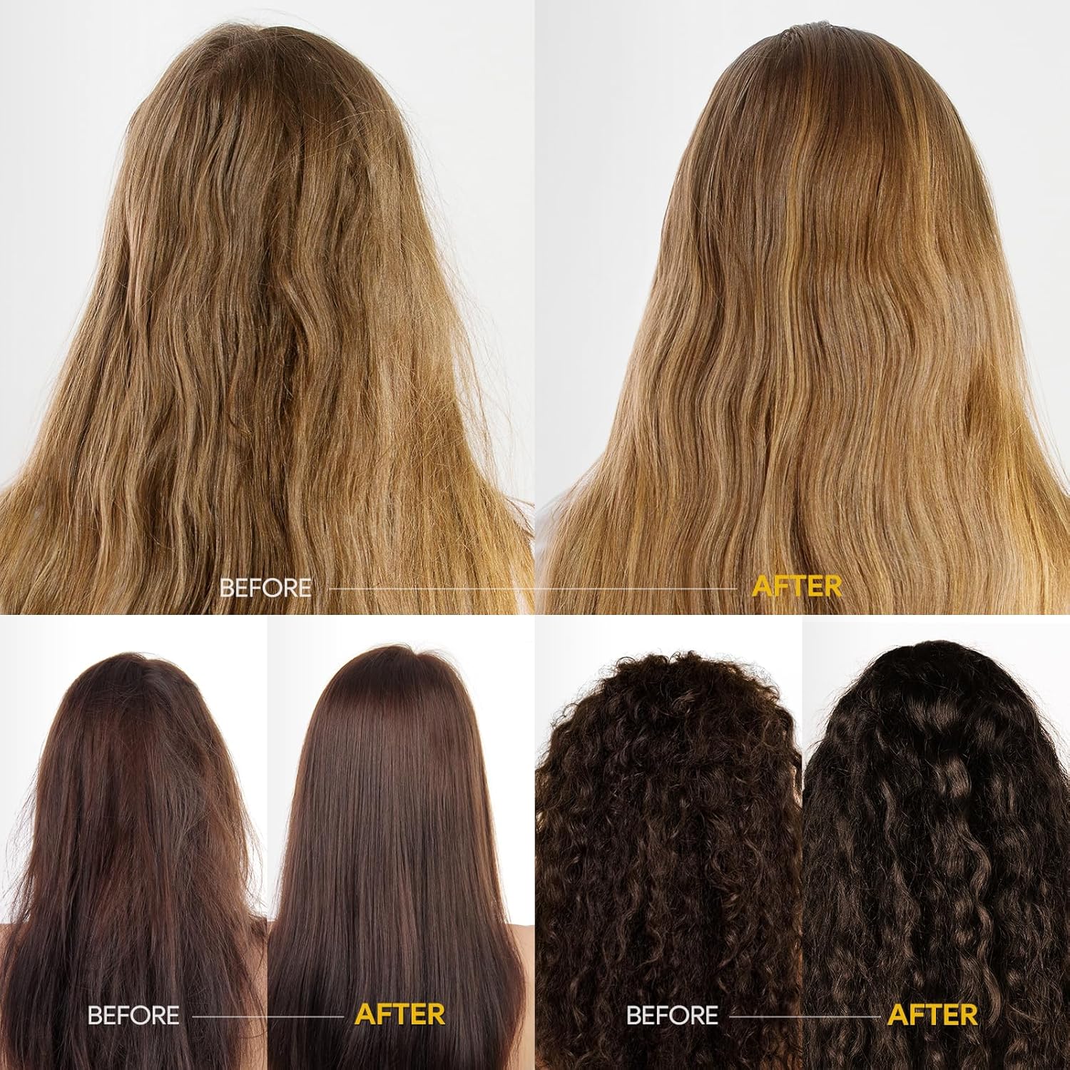 Essential Hair Oil for Dry Damaged Hair, Styling Oil for Hair Treatment, Nourishing, Smooth & Shine, Heat Protectant, Adds Hair Shine and Smooths Split Ends, 42ml - Image 3