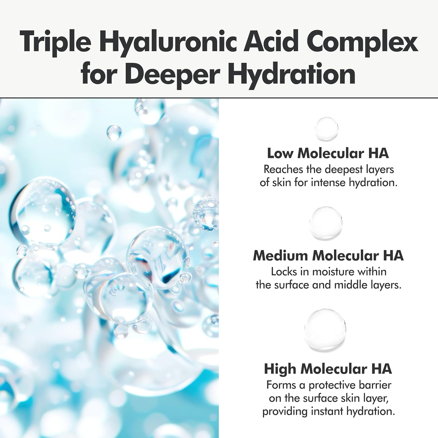 Hydrating Sensitive Skin Moisture Balancing Serum 1.69fl oz with Hyaluronic Acid and PHA - Image 3