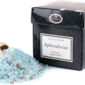 London | Aphrodisiac - 100% Natural Bath Salts | A Medley of Epsom, Dead Sea Mineral and Himalayan Pink Salts | Perfect as a Gift | Handmade in UK
