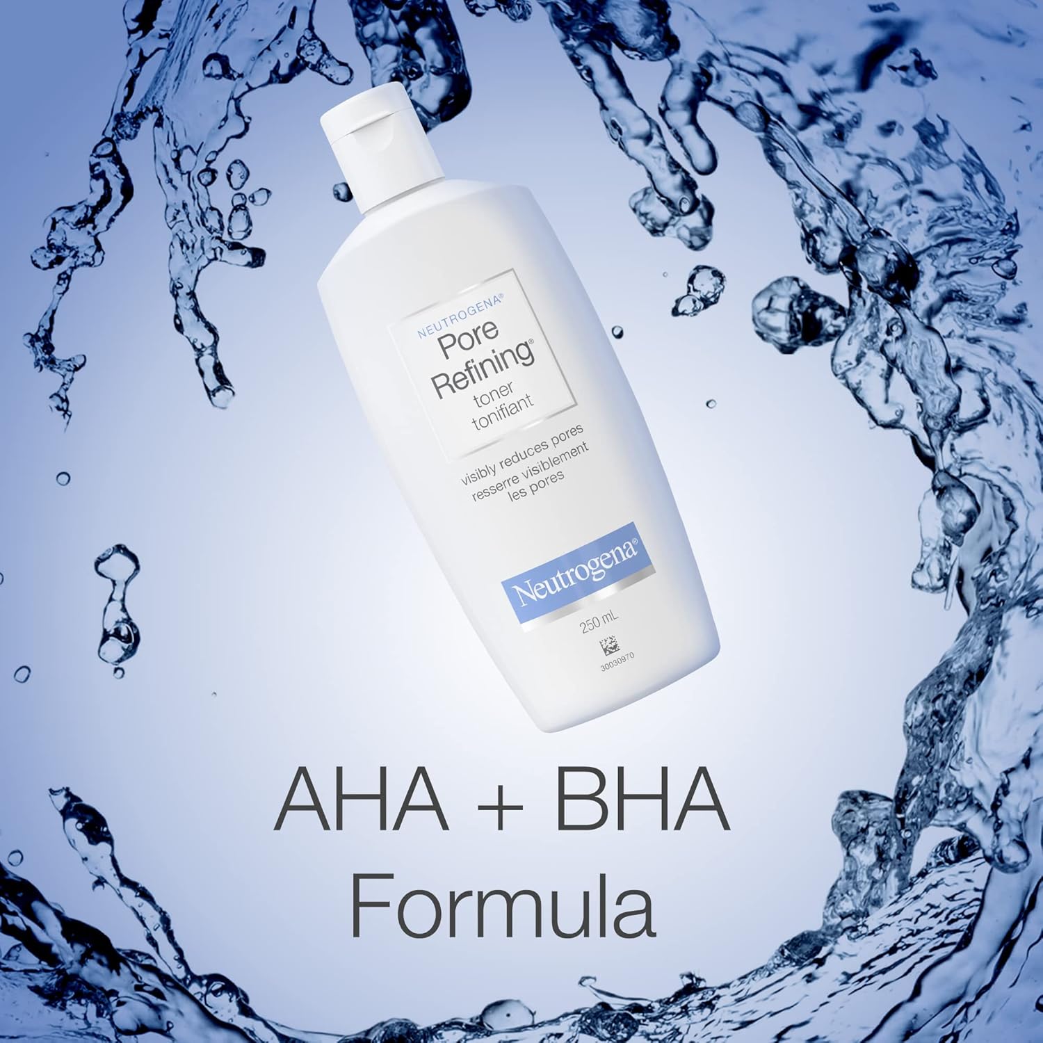Neutrogena Pore Refining Toner, Alpha and Beta Hydroxy Formula, 8.5 Ounce - Image 2