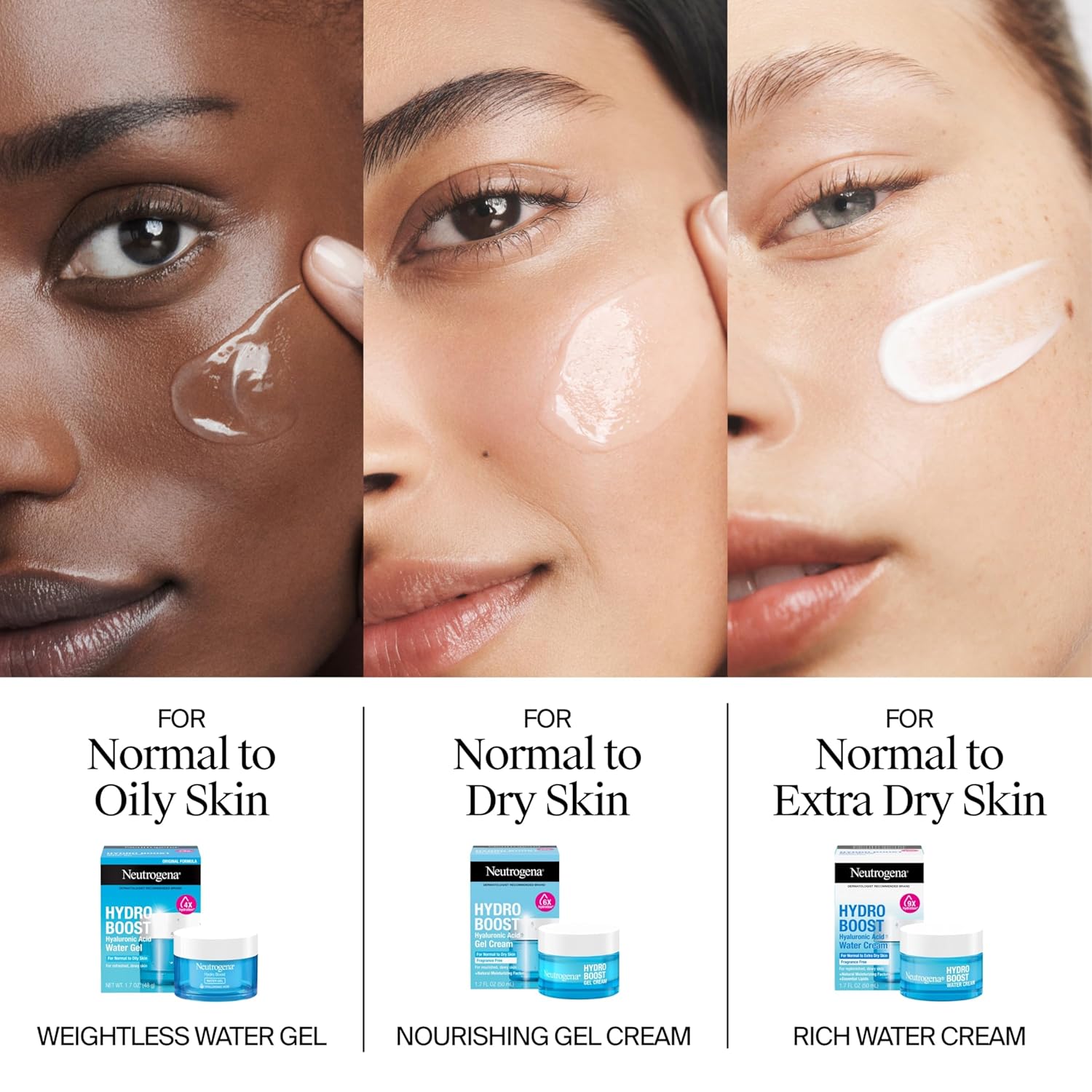 Neutrogena Hydro Boost Skincare Set 1.7 oz Gel Cream and 0.5 oz Cleanser - Image 12