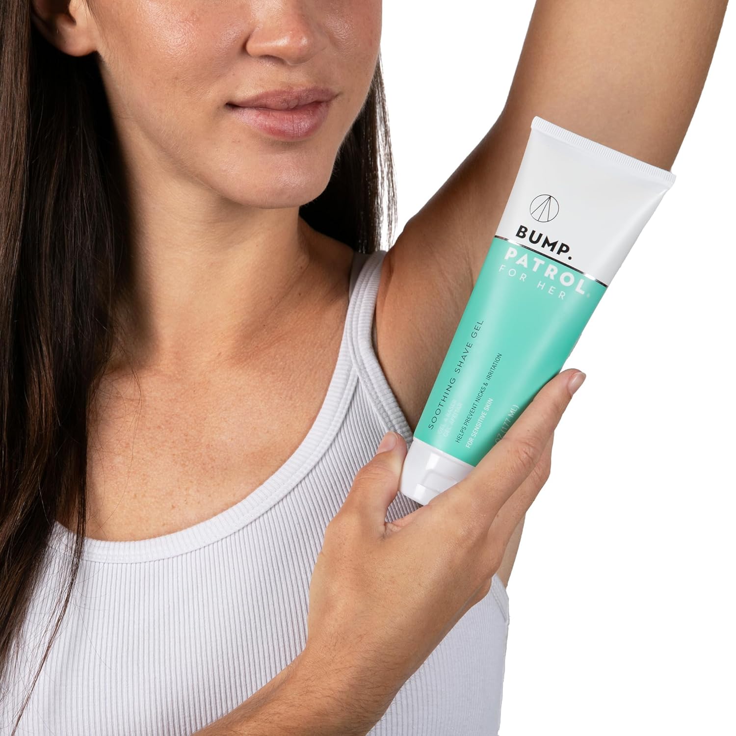 Bump Patrol Soothing Shave Gel for Women 6oz, Prevents Razor Burn Bumps, Aloe Vera Menthol Rose Lavender - Image 4