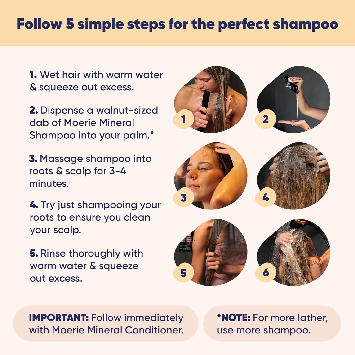 Moerie 8-Piece Volume Hair Care Set with Shampoo, Conditioner, Mask, and Spray - Image 3