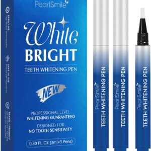 Teeth Whitening Gel – Set of 3 – Gentle, Pain-Free Formula for Sensitive Teeth – Easy, Mess-Free Application – Travel-Friendly & Enamel-Safe for a Brighter Smile