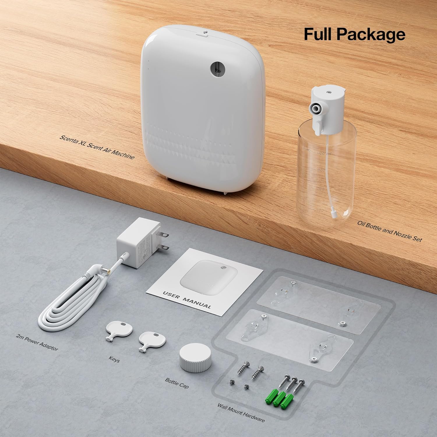 400 mL Waterless Essential Oil Diffuser for Home and Commercial Spaces, 2000 sq.ft Coverage - Image 6