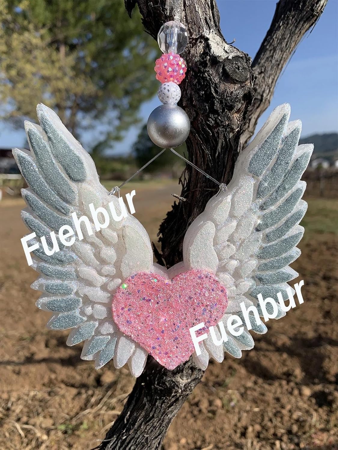 Angel Wings Car Freshie Mold, Candle Making Epoxy Resin Mould, Soap Silicone Molds for Aroma Beads Mould-Oven Safe【Upgraded Soft Material】- XL Size - Image 3