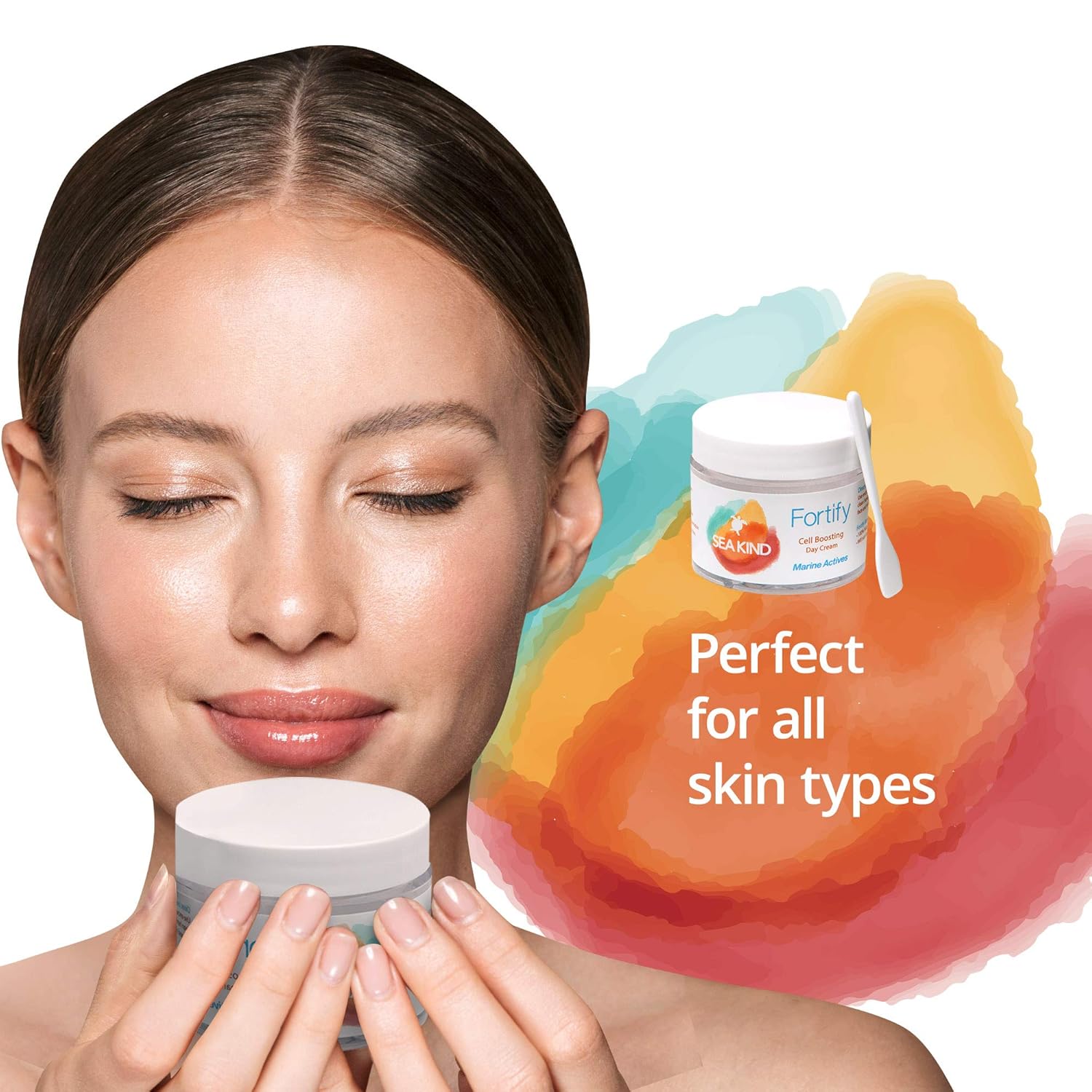 Fortify Cell Boosting Day Cream 2 fl oz Anti-Aging Face Moisturizer All Skin Types - Image 6