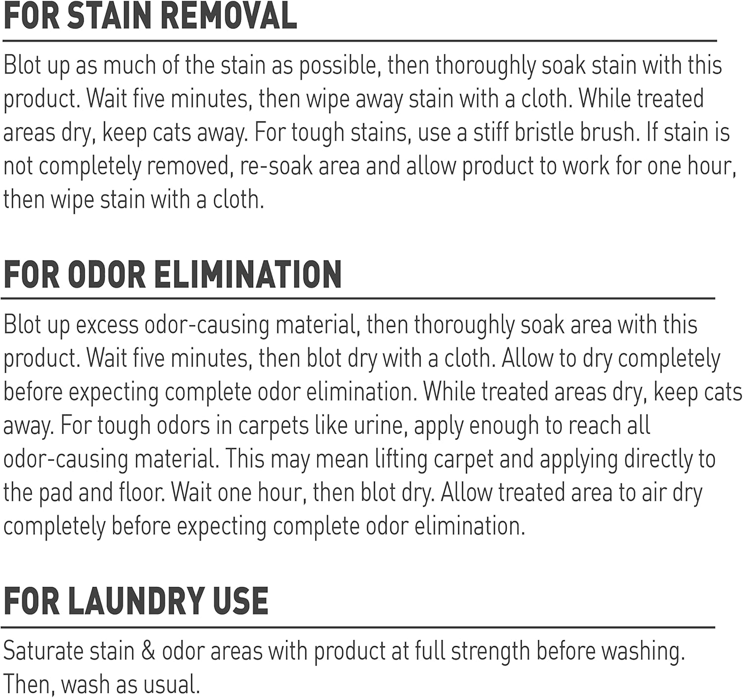 Nature's Miracle Oxy Formula Dog Stain Destroyer, Orange Scent, 1 Gallon Size - Image 3