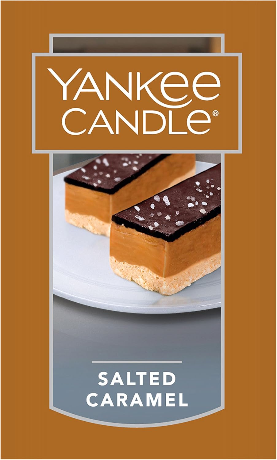 Yankee Candle Salted Caramel and Home Sweet Home Scented 22oz Large Jar Candles