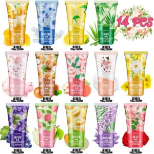 14 Pack Hand Cream Gifts Set for Women,Teacher Appreciation Gifts,End of Year Teacher Gifts,Graduation Gifts,Bridesmaid Gifts,Mom Gifts,Moisturizing Hand Lotion Travel Size Birthday Gifts for Women