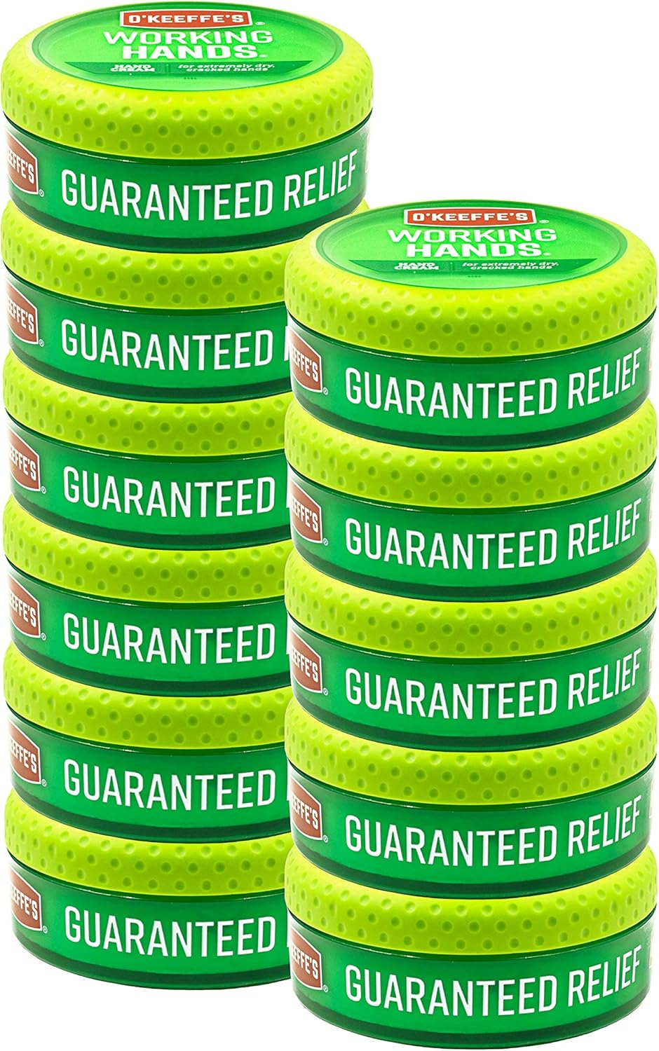 O'Keeffe's K0350002-11 Working Hands Hand Cream in Jar (11 Pack), 3.2 oz