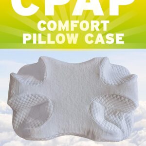 Pillow Case for Use CPAP Comfort Pillow - Standard White