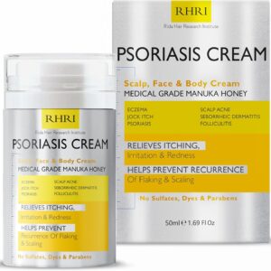 Psoriasis Cream for Itchy Scalp, Face & Body | Eczema, Seborrheic Dermatitis, Anti Itch Cream Extra Strength, Jock Itch