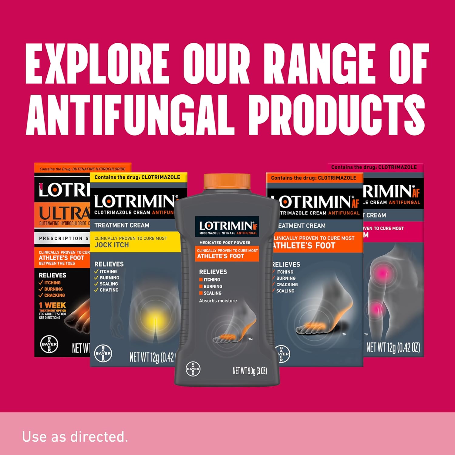 Lotrimin Ultra Ringworm Cream, Butenafine Hydrochloride 1%, Effective Antifungal Cream Treatment of Most Ringworm, 1.1 Ounce (30 Grams) - Image 10