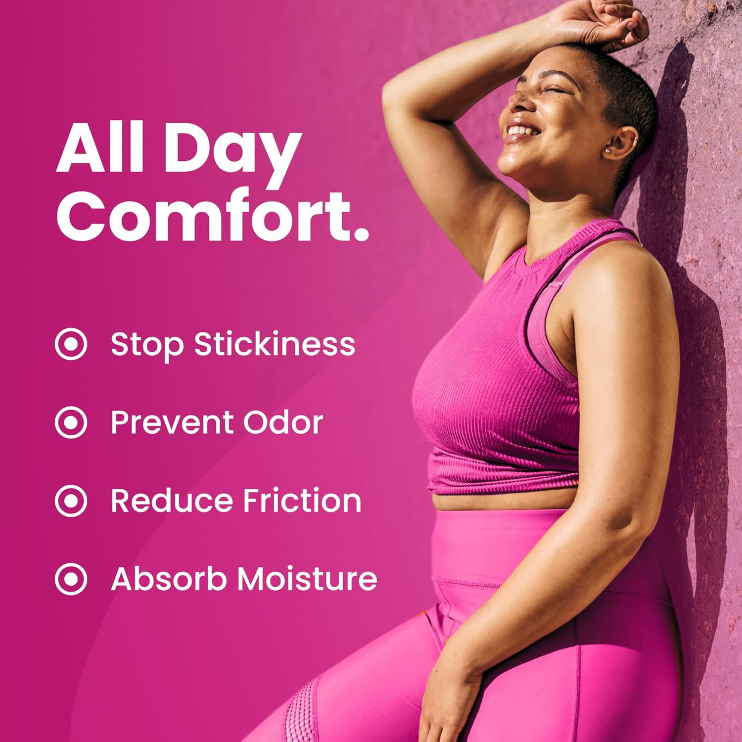 Lady Parts Whole Body Deodorant Lotion For Women | POWDER LOTION for Privates & Body to Stop Odor & Friction | Aluminum Free | CocoVanilla Scent | 4oz - Image 4
