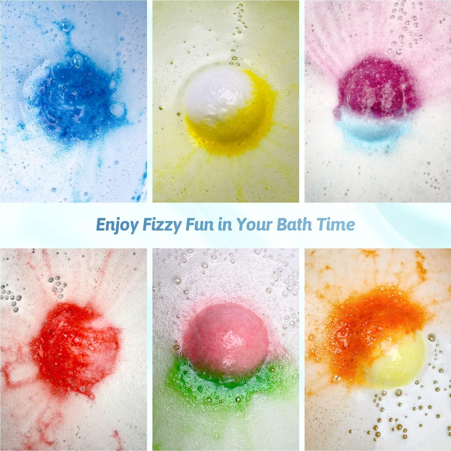 Bath Bombs for Kids with Girls Jewelry Inside, 6PCS XXL Surprise Bath Bombs with 18PCS (6 Sets) Jewelry Inside, Natural Organic Toys Bath Fizzy Bombs, Kids Birthday Christmas Basket Stuffers - Image 3
