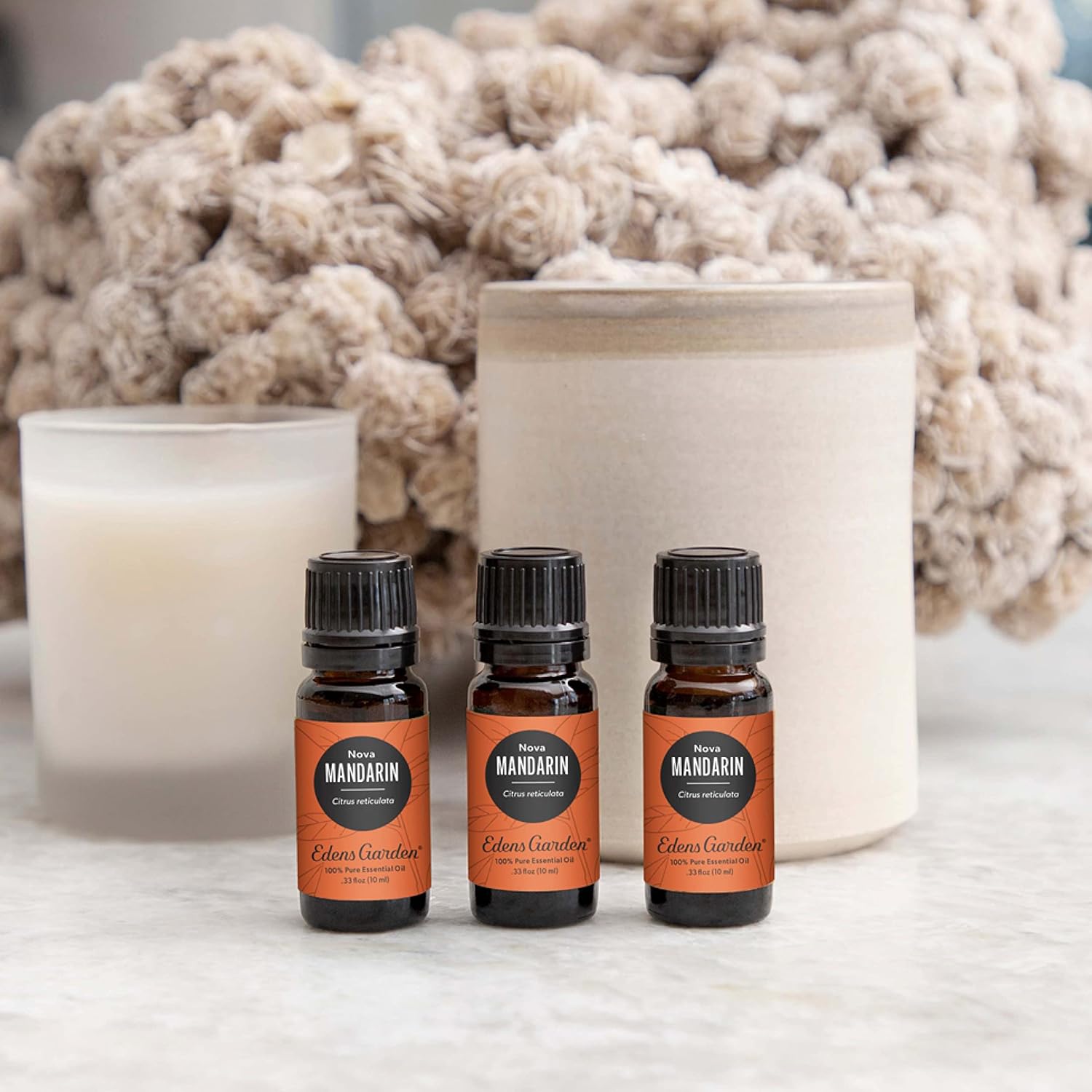 Edens Garden Mandarin- Nova Essential Oil- 100% Pure Premium Grade, Undiluted, Natural, Therapeutic, Aromatherapy, The Best for Diffuser, Candle, Laundry, Kid Safe 10 ml (.33 fl oz) - Image 2