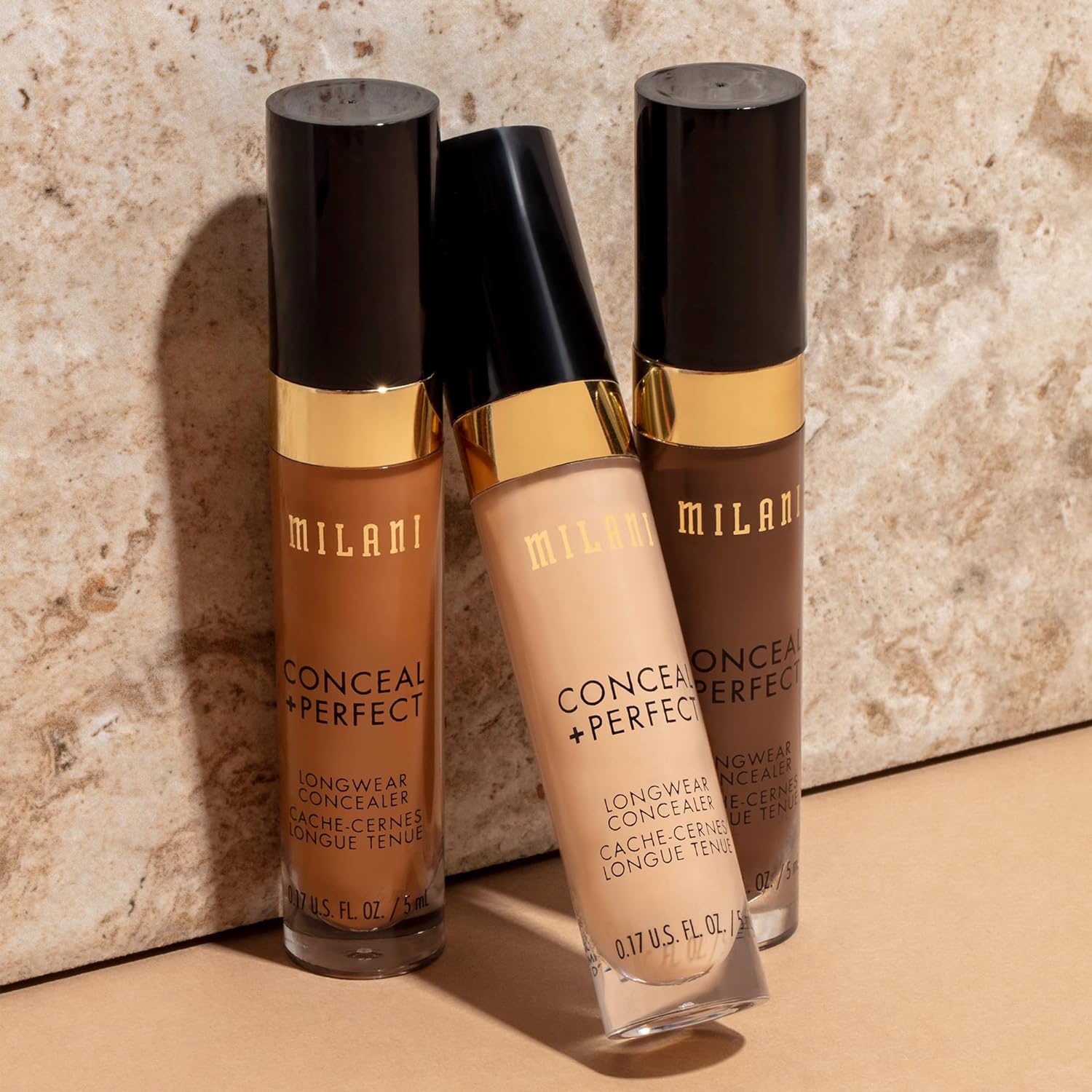 Milani Conceal + Perfect Longwear Concealer Ivory Rose 0.2 oz for Dark Circles and Blemishes - Image 5