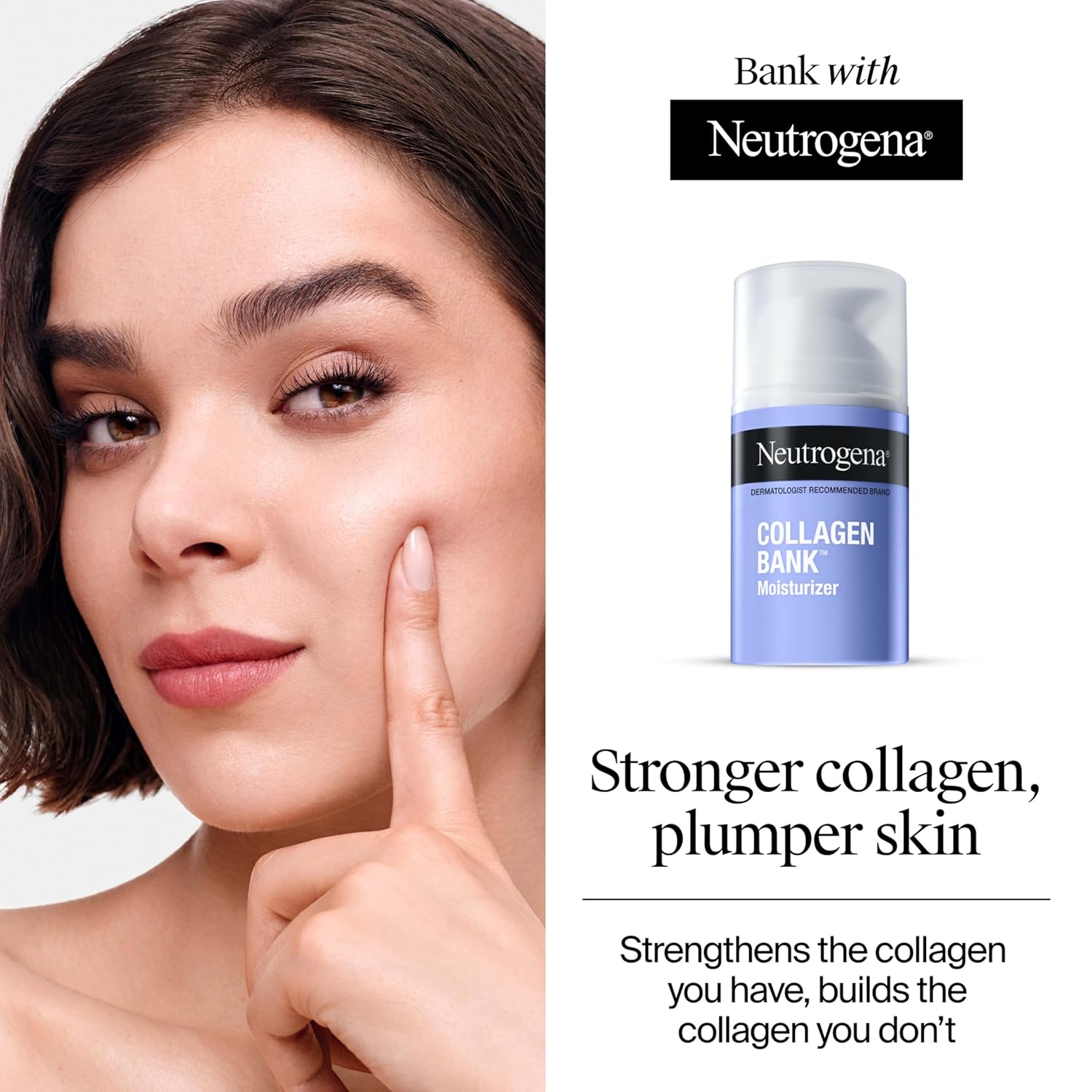Neutrogena Collagen Boost Face Moisturizer 2.7 fl oz Anti-Aging Cream with Bakuchiol - Image 4