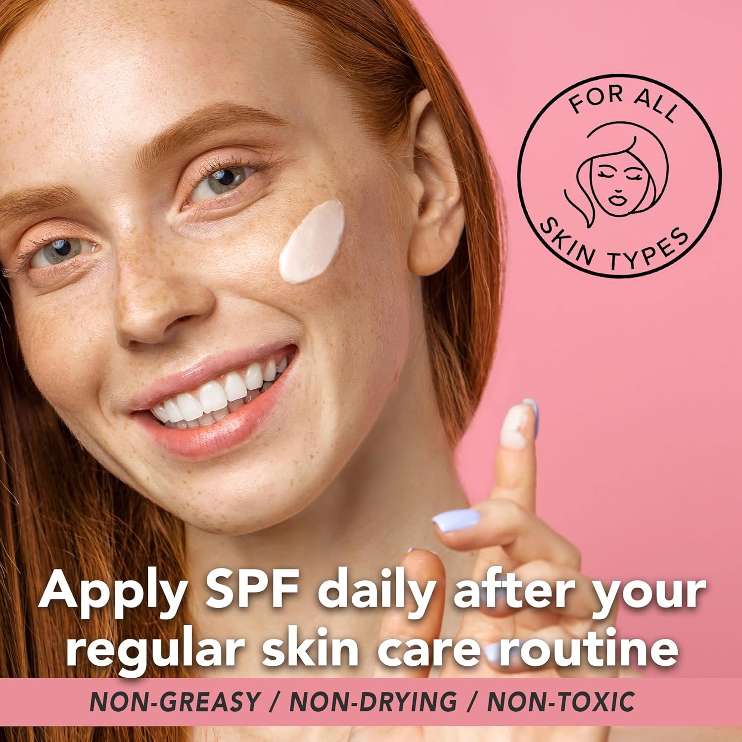 Tinted Sunscreen for Face - SPF 20 With Natural & Organic Ingredients Broad Spectrum Sunblock Lotion, Tinted Moisturizer Zinc Oxide Sunscreen Face for Skincare, Facial Sunscreen (Light Beige) - Image 6