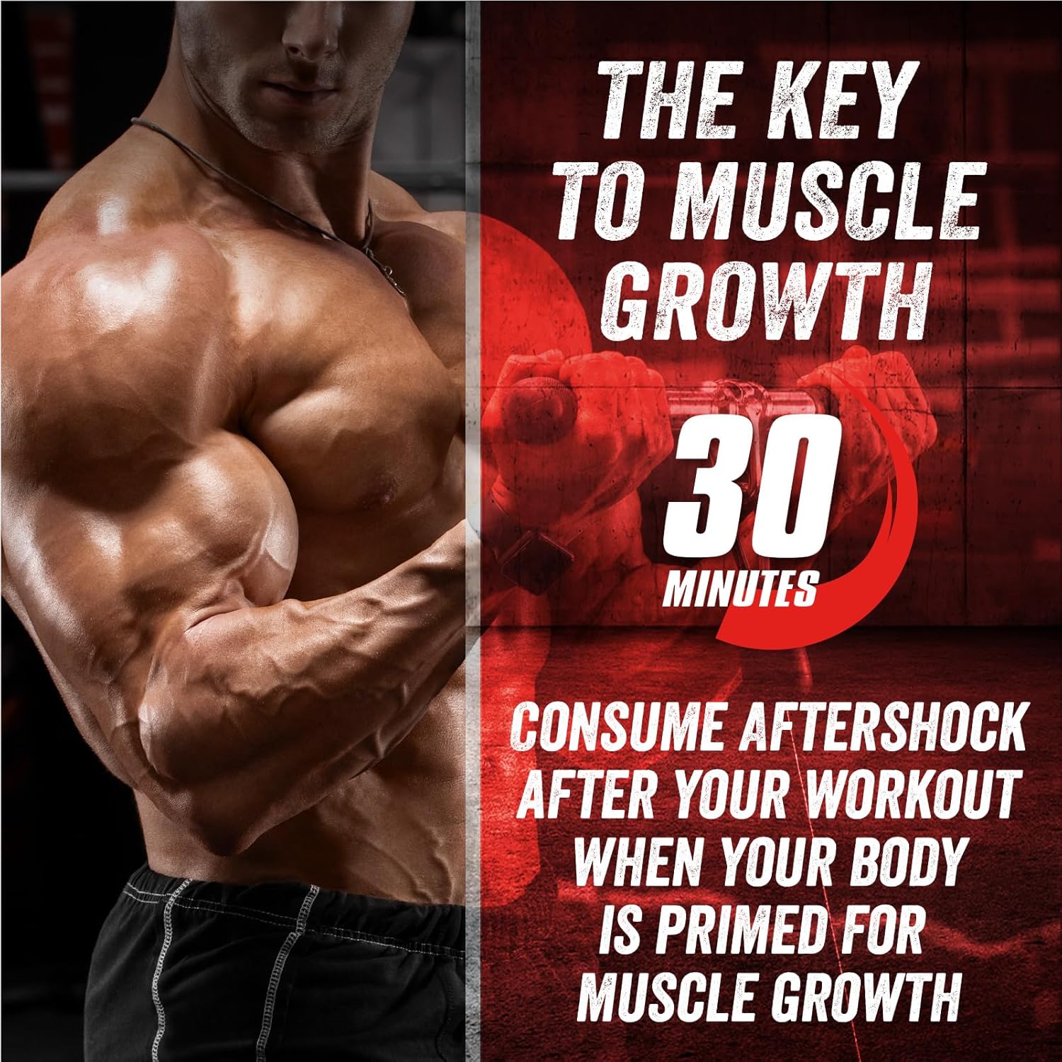 Myogenix Aftershock Post Workout 6 lb Orange Creamsicle Whey Protein with Creatine and BCAAs - Image 4
